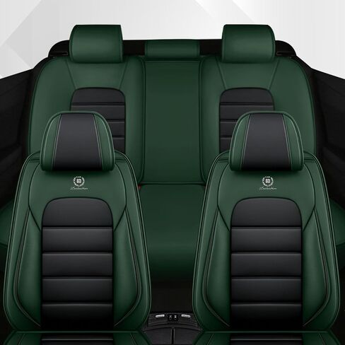 Car Seat Cover Fit for Ford Bronco 2021-2025,Compatible Airbag Non-Slip Waterproof Seat Cover,Car Seat Protector Premium Interior (Luxury 5 Seats,Black Coffee) in Kuwait