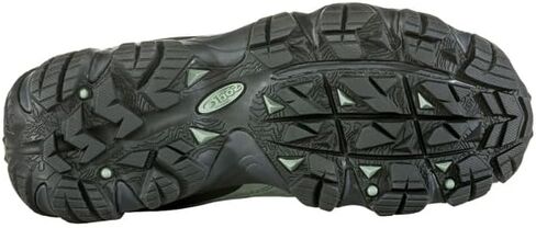 Oboz Sawtooth II Mid B-Dry Hiking Boot - Women's Brindle/Tradewinds Blue 9 in Kuwait