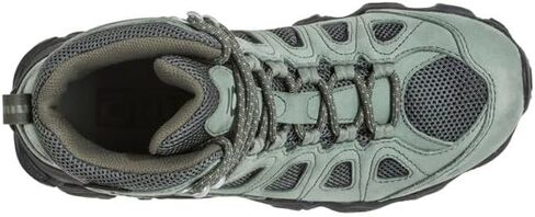 Oboz Sawtooth II Mid B-Dry Hiking Boot - Women's Brindle/Tradewinds Blue 9 in Kuwait