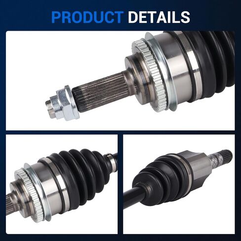 زوج Autoround 667355 مجموعة عمود المحور الأمامي للسيرة الذاتية متوافقة مع Subaru Outback 2005-2009/ Impreza 2008-2015/ Legacy 2005-2009، جانب السائق والراكب in Saudi Arabia