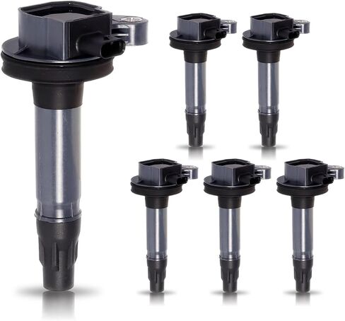 ENA Set of 6 Ignition Coil Compatible with Ford Edge 2016-2018 Explorer 2017-2019 F-150 2016-2017 Continental 2017-2020 MKT MKX 2016-2019 V6 3.5L 3.7L Replacement for UF823 in Saudi Arabia