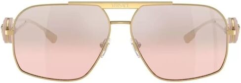 Versace Sunglasses VE 2269 10027E Gold Light Pink Mir Gradient S in Saudi Arabia