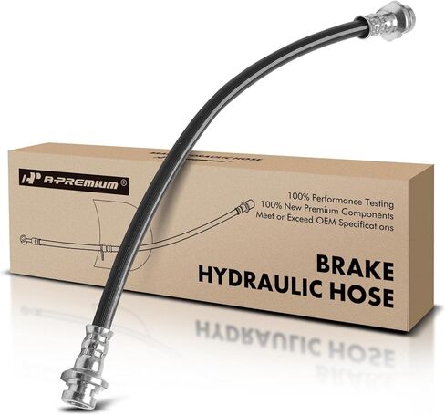 A-Premium Brake Hydraulic Hose Compatible with Nissan and Datsun Models - Juke 2011-2017, 720 1980-1982, 620 1978-1979 - Replace# 462141KA0A in Saudi Arabia