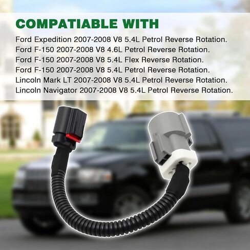 ذيل سرج بمقبض مروحة التبريد متوافق مع 2007-2008 Ford Expedition، 2007-2008 Ford F-150، 2007-2008 Lincoln Mark LT، 2007-2008 Lincoln Navigator، استبدل 7L1Z-14K095-A 7L1Z14K095A in Kuwait