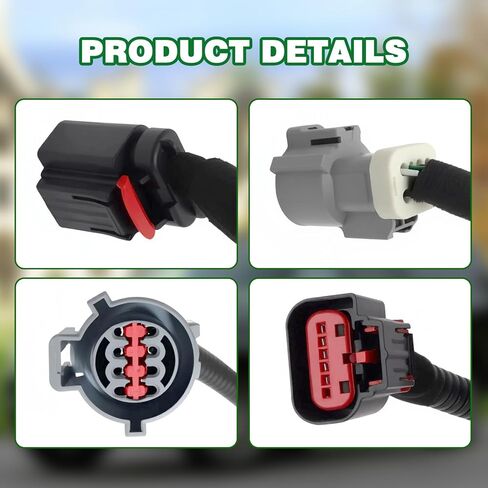 ذيل سرج بمقبض مروحة التبريد متوافق مع 2007-2008 Ford Expedition، 2007-2008 Ford F-150، 2007-2008 Lincoln Mark LT، 2007-2008 Lincoln Navigator، استبدل 7L1Z-14K095-A 7L1Z14K095A in Kuwait