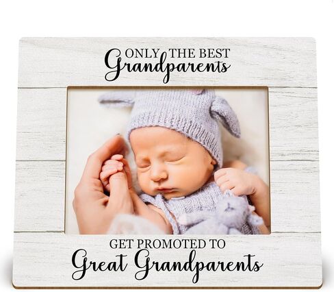 Great Grandma Baby Announcement Picture Photo Frames, Christmas Mothers Day Birthday Gifts, Promoted to Great Grandma Picture Photo Frame for 5x7 Photos in Kuwait
