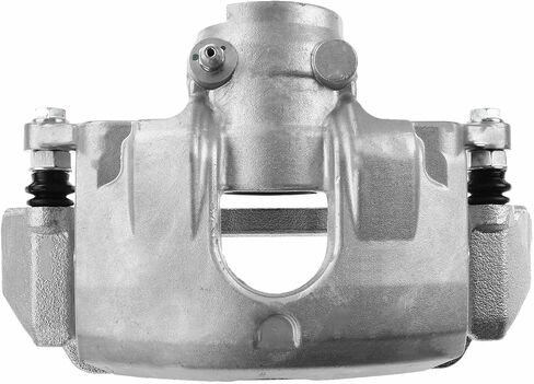 Detroit Axle - Front Right Brake Caliper for 2008 2009 2010 2011 Ford Focus [Casting # CFFME], Passenger Side Disc Brake Caliper with Bracket Replacement in Saudi Arabia