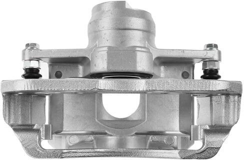 Detroit Axle - Front Right Brake Caliper for 2008 2009 2010 2011 Ford Focus [Casting # CFFME], Passenger Side Disc Brake Caliper with Bracket Replacement in Saudi Arabia