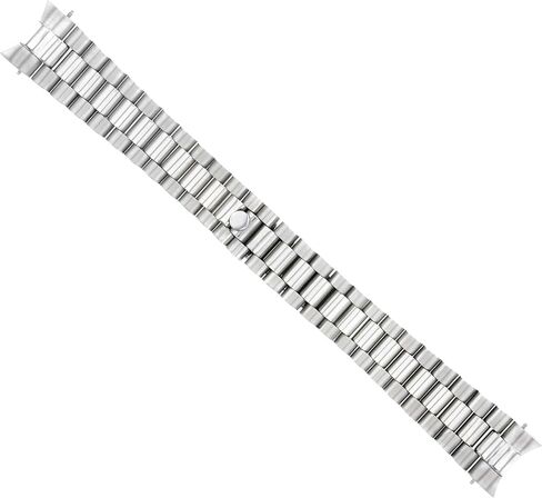 سوار ساعة Ewatchparts President متوافق مع رولكس Datejust 20 مم وصلة صلبة من الفولاذ المقاوم للصدأ in Saudi Arabia