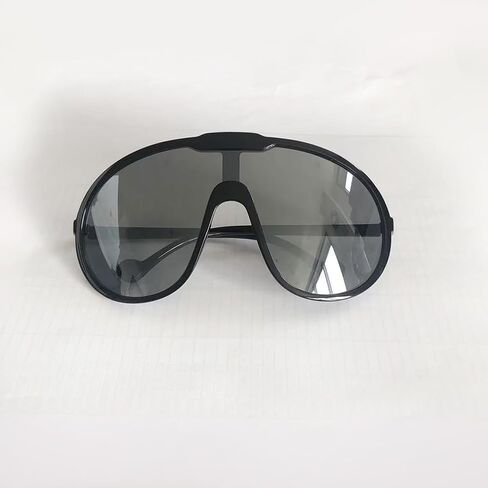 Trendy Oversized Sunglasses for Women Men Fashion Shield Big Aviator Sun Glasses UV400 Protection Goggles in Kuwait