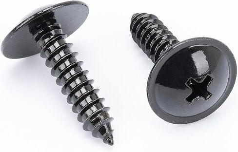 OAUTOO 20pcs Bumper Cover Fender Liner & Rocker Panel Molding Tapping Screw for Hyundai 12493-05207-E Accent Azera Genesis Santa Sonata Tucson fits Kia Rio Soul Sportage in Saudi Arabia