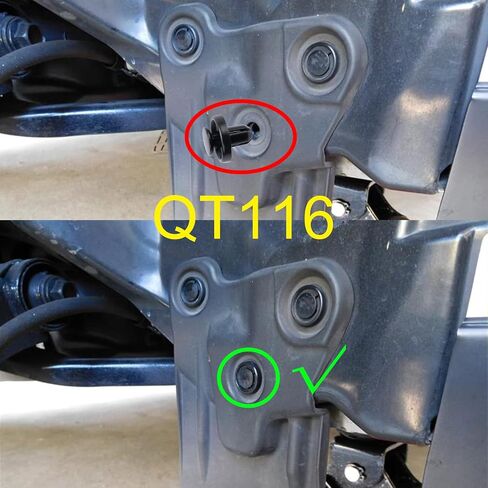 OAUTOO 20PCS Front Fender Liner Engine Cover Hood & Quarter Panel Push-Type Retainer Clip Compatible with Subaru 909140065 in Saudi Arabia