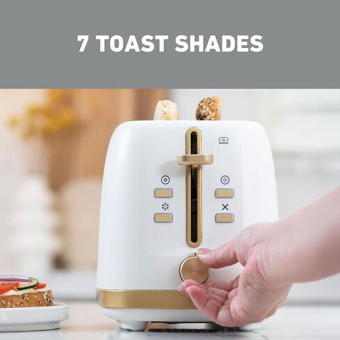 West Bend Timeless 4-Slice Toaster, White Gold in Saudi Arabia