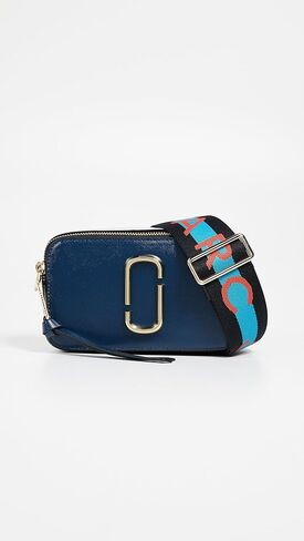 Marc Jacobs Women's The Snapshot Bag (New Dazzling Blue Multi) in Kuwait