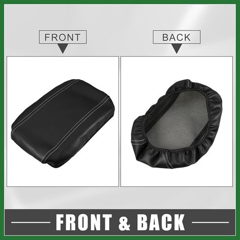 Motoforti Car Center Console Seat Armrest Cover Interior Protective Lid Storage Covers Trim for Toyota Venza 2021-2023 Black Gray Long-lasting in Saudi Arabia