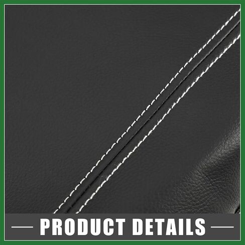 Motoforti Car Center Console Seat Armrest Cover Interior Protective Lid Storage Covers Trim for Toyota Venza 2021-2023 Black Gray Long-lasting in Saudi Arabia