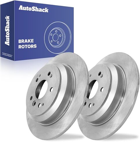AutoShack Rear Brake Rotors | Replacement For 2016-2022 Honda Pilot 2017-2025 Ridgeline 2019-2025 Passport 3.5L V6 AWD FWD | 2-PC Set in Saudi Arabia