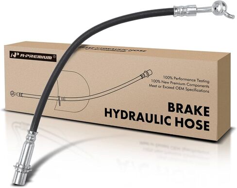 A-Premium Front Passenger Brake Hydraulic Hose Compatible with Select Lexus Models - IS250 2006-2013, AWD Only - Replace# 9094702E48 in Saudi Arabia