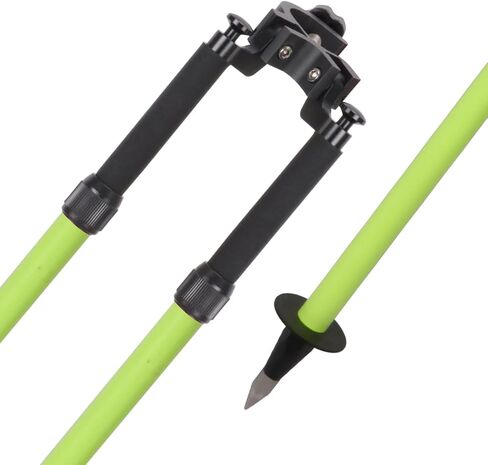 Tripod Bipod Surveying Thumb Release, Aluminum Tripod Bipod for Prism Poles Surveying or GPS Poles of Total Station GPS GNSS in Kuwait