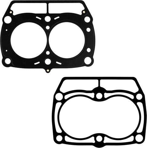 Caltric Cylinder Head and Base Gasket Compatible with Polaris Sportsman 700 EFI 2004 2005 2006 2007 in Saudi Arabia