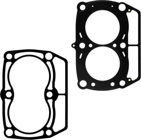 Caltric Cylinder Head and Base Gasket Compatible with Polaris Sportsman 700 EFI 2004 2005 2006 2007 in Saudi Arabia