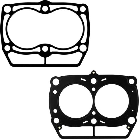 Caltric Cylinder Head and Base Gasket Compatible with Polaris Sportsman 700 EFI 2004 2005 2006 2007 in Saudi Arabia