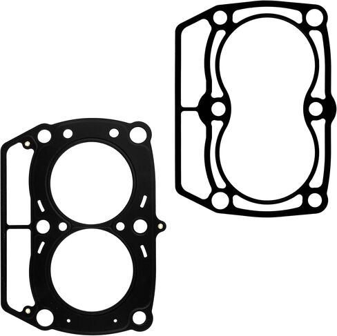 Caltric Cylinder Head and Base Gasket Compatible with Polaris Sportsman 700 EFI 2004 2005 2006 2007 in Saudi Arabia
