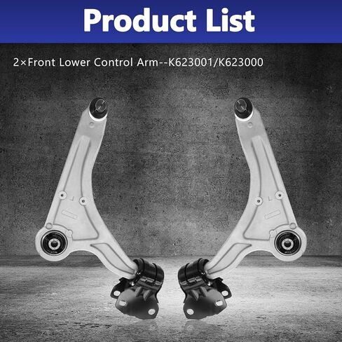 Front Lower Control Arms wih Ball Joints Suspension Kit Replacement for Ford Fusion 2013-2020 Lincoln MKZ 2013-2020 in Saudi Arabia