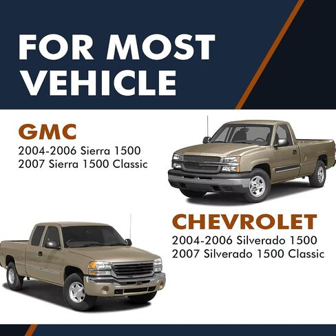 مجموعة PM Auto مكونة من 4 صدمات أمامية وخلفية كاملة لسيارة شيفروليه سيلفرادو 1500 2004-2006 in Saudi Arabia