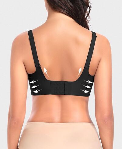 Womens Wireless Bra No Underwire Comfort Seamless Bras Buttery Soft Bralette Full Coverage Everyday Bra in Saudi Arabia