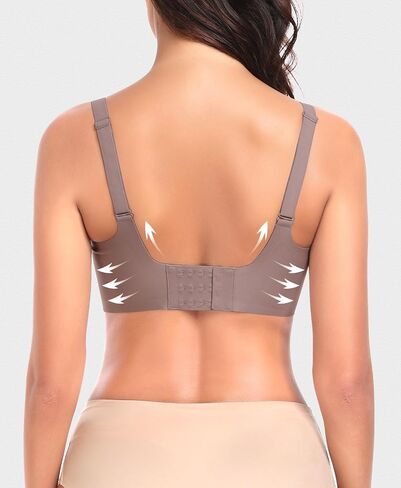 Womens Wireless Bra No Underwire Comfort Seamless Bras Buttery Soft Bralette Full Coverage Everyday Bra in Saudi Arabia