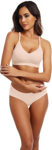 Seamless Wireless Bras for Women No Underwire Full Coverage Bralettes for Women Comfortable Everyday Bra with Support in Saudi Arabia