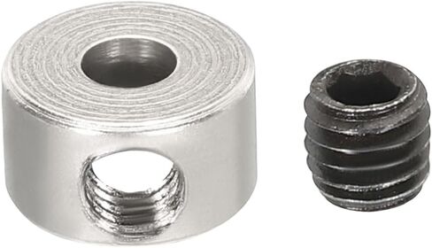 MECCANIXITY 10Pcs Landing Gear Stopper 4.05 x 9mm/0.16"x 0.35" Plane Wheel Collar Block with Wrench for RC Airplane Model Remote Aircraft in Kuwait