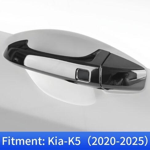 Car Door Handle Cover for Kia K5 2020 2021 2022 2023 2024 2025 with Smart Keyhole Auto Exterior Accessories Handle Protectors Covers Wrap Decoration (Not Fit Optima 2015-2019) in Saudi Arabia