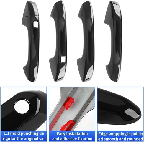 Car Door Handle Cover for Kia K5 2020 2021 2022 2023 2024 2025 with Smart Keyhole Auto Exterior Accessories Handle Protectors Covers Wrap Decoration (Not Fit Optima 2015-2019) in Saudi Arabia