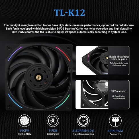 Thermalright Mjolnir Vision 360 ARGB White CPU AIO Cooler,IPS LCD Screen with 320 * 240 Resolution,for AM5&LGA 1700/1851,High-Performance 360 Specs Water-Cooled with 3.5in Removable Display in Saudi Arabia