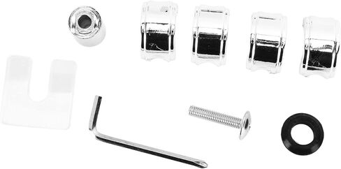 Universal Adjustable Chrome Motorcycle Handlebar Cup Holder, Fits ATV Grips 22‑32mm Handlebar Drink Bottle Holder Motorcycle Cup Holder in Saudi Arabia