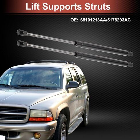 ACROPIX Rear Hatch Lift Supports Gas Struts Gas Spring Fit for Dodge Journey 2009-2020 Sport Utility Black No.68101213AA/5178293AC - Pack of 2 in Saudi Arabia