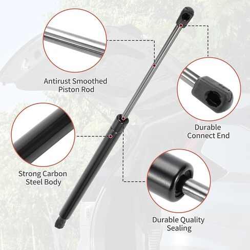 ACROPIX Rear Hatch Lift Supports Gas Struts Gas Spring Fit for Dodge Journey 2009-2020 Sport Utility Black No.68101213AA/5178293AC - Pack of 2 in Saudi Arabia