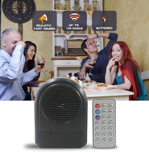 آلة ضرطة مع جهاز تحكم عن بعد، أصوات ضرطة واقعية متعددة، ألعاب مزحة ضرطة، فكاهة مكتبية، هدايا مزحة، هدايا كذبة أبريل بحجم الجيب! in Kuwait