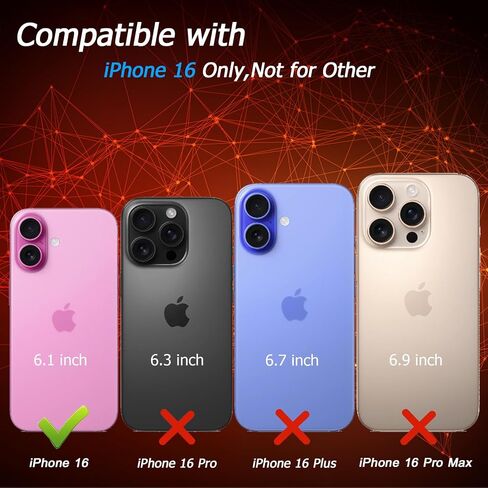 Battery Case for iPhone 16 Plus, [12000mAh] Enhanced Portable Protective Smart Qi Wireless Charger Case Battery Pack with CarPlay Wireless Charging Case Compatible for iPhone 16 Plus (6.7 inch)-Black in Saudi Arabia