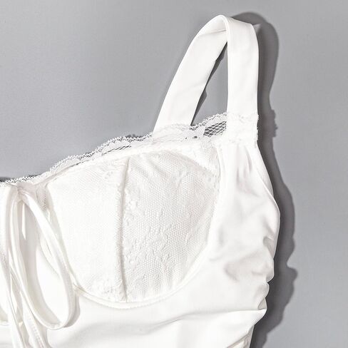 فستان Sedmoda النسائي المثير بدون أكمام Bodycon قصير بدون ظهر مزين بالدانتيل وفتحة جانبية فستان قصير للحفلات in Kuwait