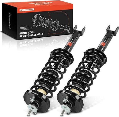 A-Premium Rear Pair (2) Complete Strut and Coil Spring Assembly Compatible with Honda Accord 2013 2014 2015, Driver and Passenger Side in Saudi Arabia