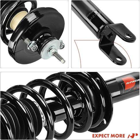 A-Premium Rear Pair (2) Complete Strut and Coil Spring Assembly Compatible with Honda Accord 2013 2014 2015, Driver and Passenger Side in Saudi Arabia
