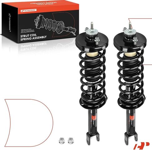 A-Premium Rear Pair (2) Complete Strut and Coil Spring Assembly Compatible with Honda Accord 2013 2014 2015, Driver and Passenger Side in Saudi Arabia