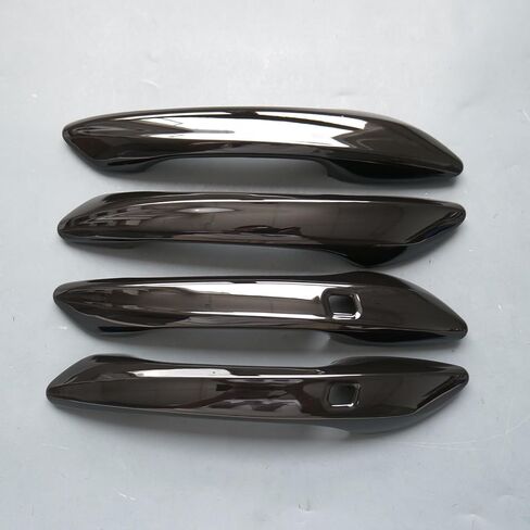 ZiWen Gloss Black Carbon Fiber Sport Door Handle Cover Trim for Hyundai Sonata 2024 2025 (Carbon Fiber Print) in Saudi Arabia