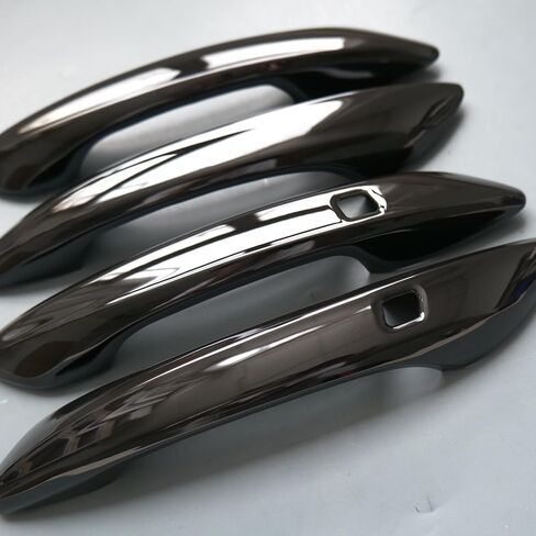 ZiWen Gloss Black Carbon Fiber Sport Door Handle Cover Trim for Hyundai Sonata 2024 2025 (Carbon Fiber Print) in Saudi Arabia