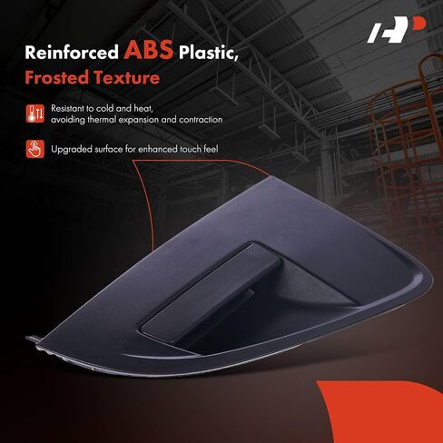 A-Premium Rear Left Driver Side Exterior Door Handle Compatible with Chevrolet Sonic 2012-2018 Hatchback, Textured Black, Replace# 95471001 in Saudi Arabia