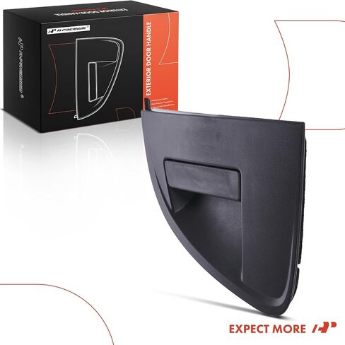 A-Premium Rear Left Driver Side Exterior Door Handle Compatible with Chevrolet Sonic 2012-2018 Hatchback, Textured Black, Replace# 95471001 in Saudi Arabia