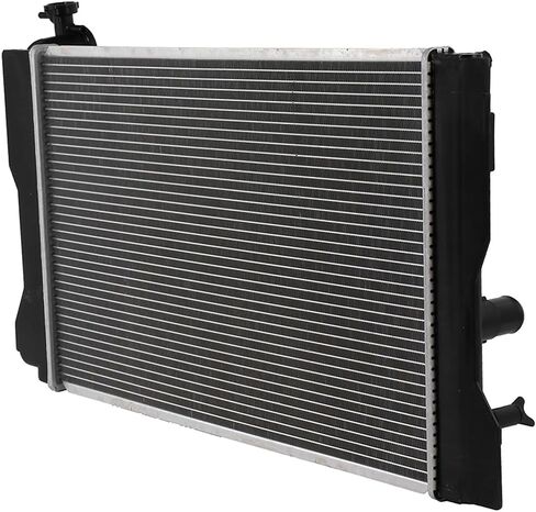 ASAPE 13106 Radiator and 3755 Condenser Engine Replace Kit Fit for Toyota Corolla 2009-2017 (Aluminum) - Set of 2 in Saudi Arabia